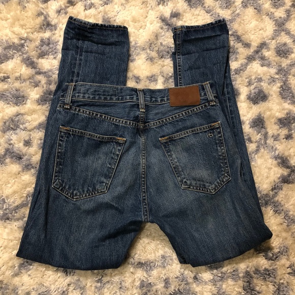 rag & bone High-waisted Straight Jeans - Picture 4 of 5